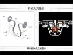 Stable Accurate Coriolis Flow Meter Mass Flowmeter Gas Slurry Media 3mm